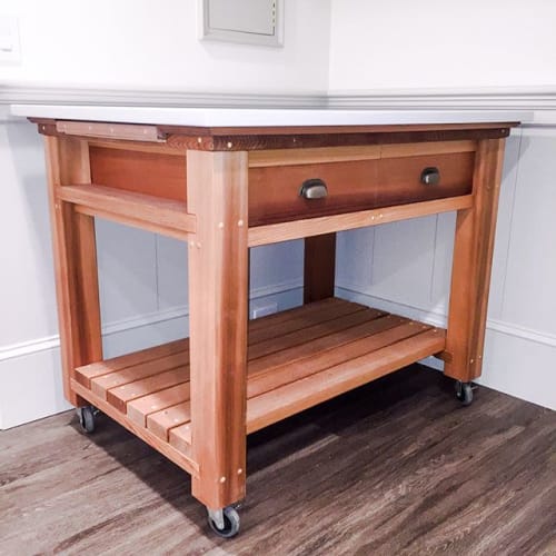 Laundry folding station | Tables by American Revolution Design