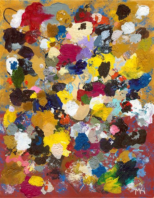 Paint Pops - G Clef (Print) | Prints in Paintings by Michelle Keib Art