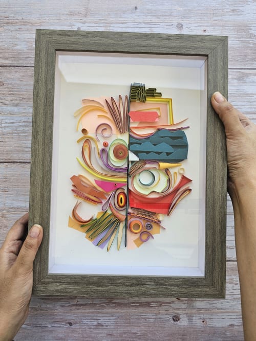 Old textures, mix media abstract | Mixed Media by Glimpsecraft