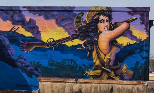 Mural | Street Murals by Matt Tumlinson | Woodward Lumber in San Antonio