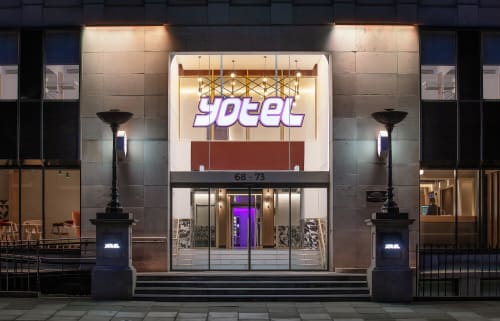 Lighting Design | Lighting Design by Susan Lake Lighting Design | YOTEL Edinburgh in Edinburgh