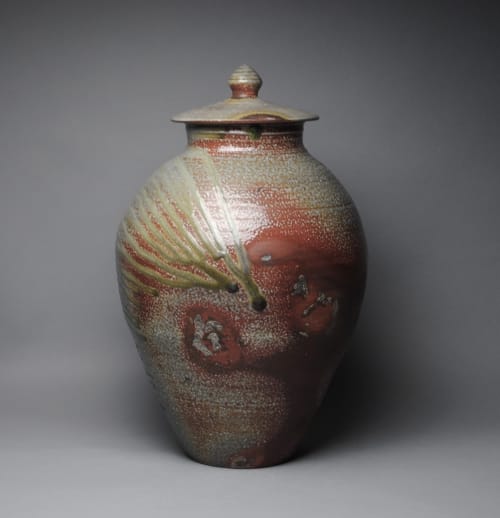 Large Covered Jar | Vases & Vessels by John McCoy Pottery
