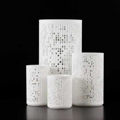 Modern Vase "SPACE" made of Bio Plastic, Germany | Vases & Vessels by Studio Plönzke