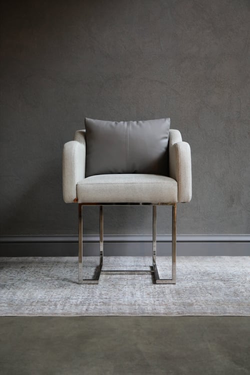 Papillonne Bright Chrome Chair | Chairs by LAGU