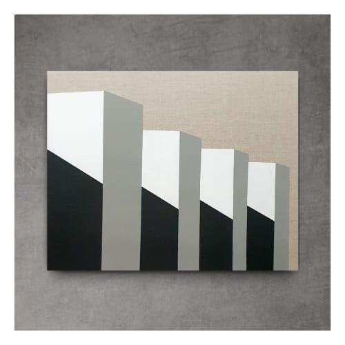 Soldiers | Oil And Acrylic Painting in Paintings by Sara Weldon