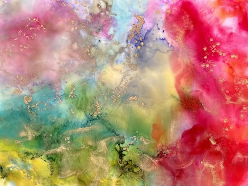 'Rainbow' | Paintings by Christina Twomey Art + Design