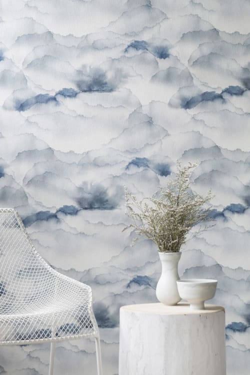 Cloud Wallpaper - Sky | Wall Treatments by Emma Hayes