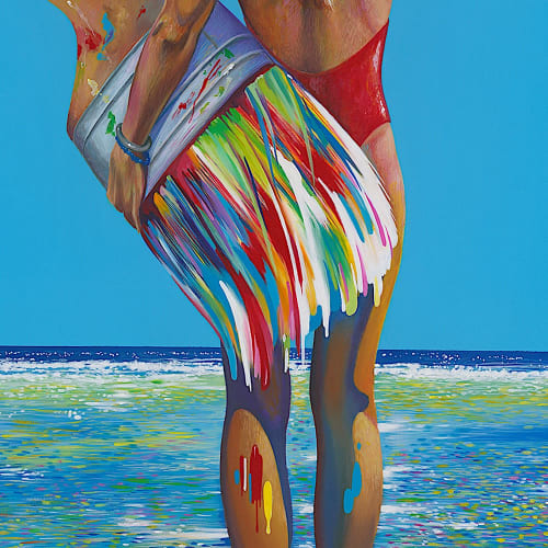 Surf Painter | Paintings by Rick Garcia