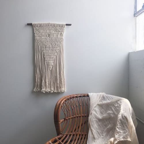 Urban Sahara tapestry | Macrame Wall Hanging in Wall Hangings by Lizzie DiSilvestro