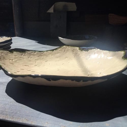 Porcelain bowl | Ceramic Plates by Tracey Kessler/TKID | Bay Area Made x Wescover 2019 Design Showcase in Alameda