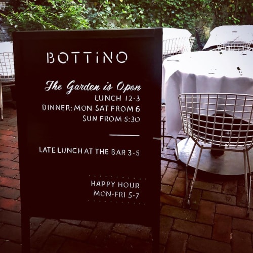 BOTTINO Sign | Signage by Lesley Johnson | Bottino in New York