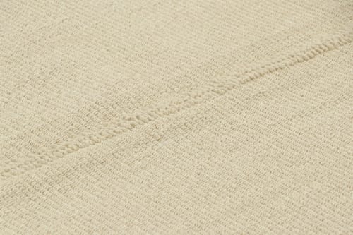 Rug & Kilim’s Contemporary Kilim in Cream White Textural | Rugs by Rug and Kilim