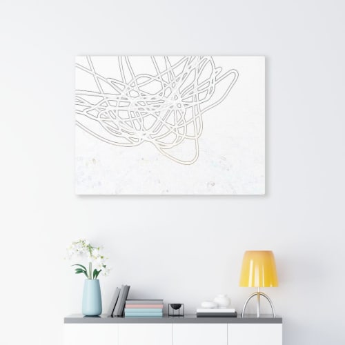 Soft Swirls 4309  --  delicate, dynamic art | Art & Wall Decor by Petra Trimmel