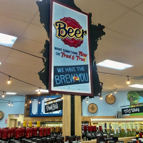 Hand-painted Signage | Signage by Kelci Buss Design | Trader Joe's in Monrovia
