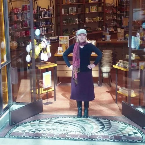 Stone Tile Mosaic | Art & Wall Decor by JK Mosaic, LLC | L'Occitane - Prudential Center in Boston