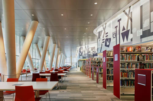 DC Public Library – West End Branch | Interior Design by CORE architecture + design | West End Neighborhood Library in Washington