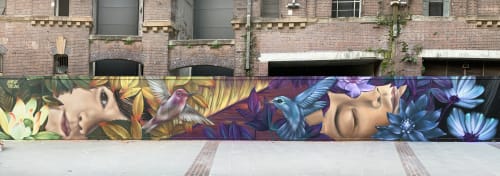 The City Never Knew Her Name | Street Murals by Sophi Odling
