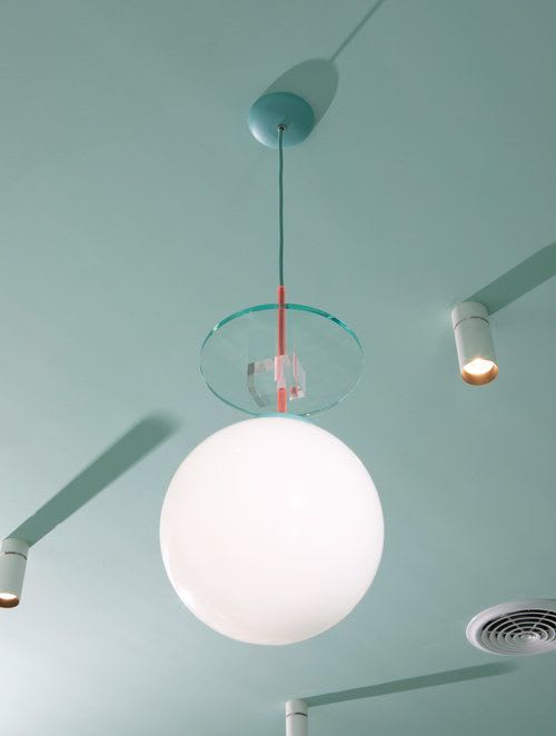 Custom Pendant Light | Pendants by Sergio Mannino Studio | Medly Pharmacy in Brooklyn