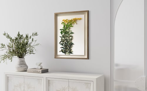 Kelp Forest on-edge paper art | Wall Sculpture in Wall Hangings by JUDiTH+ROLFE