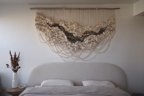 Sculptural Wall Hanging | Tapestry in Wall Hangings by Rebecca Whitaker Art