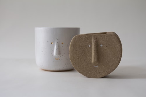 Stoneware Sam Vase | Vases & Vessels by Kristina Kotlier