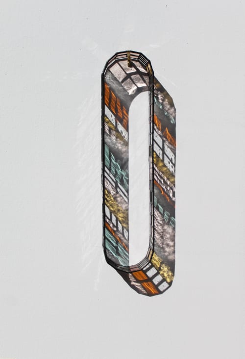 Neon #3 | Wall Treatments by Bespoke Glass