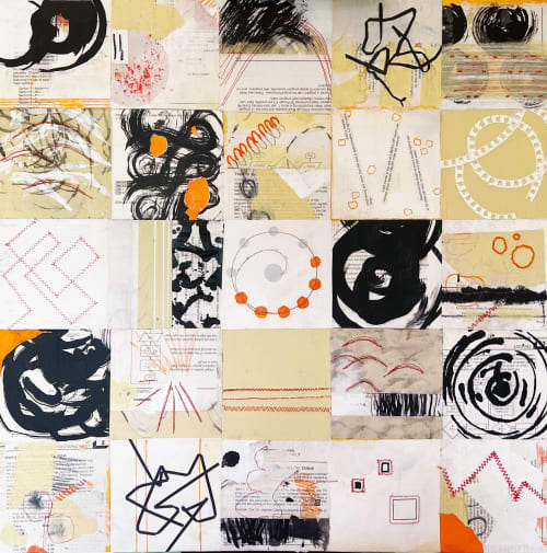 TI 57 - Addition | Mixed Media by Kathy Ferguson Art