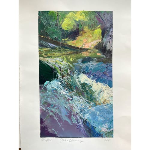 Overflow | Paintings by Julia Lawing Fine Art