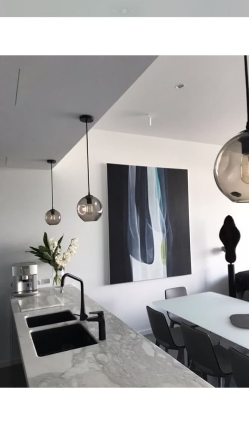 Forestial Flow | Oil And Acrylic Painting in Paintings by Agneta Ekholm
