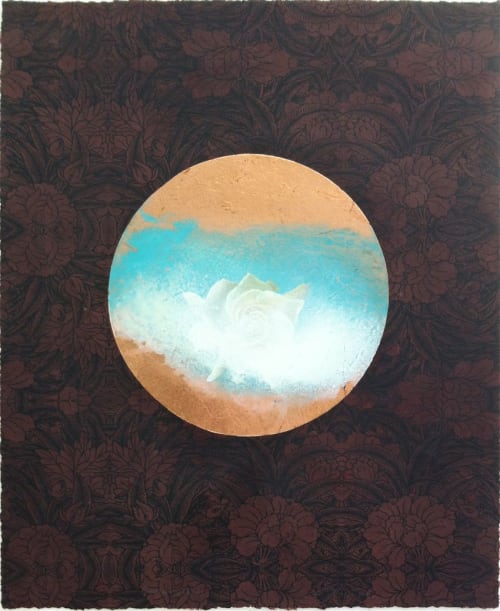 Flower in the Clouds | Paintings by Karen Fitzgerald / FitzgeraldArt
