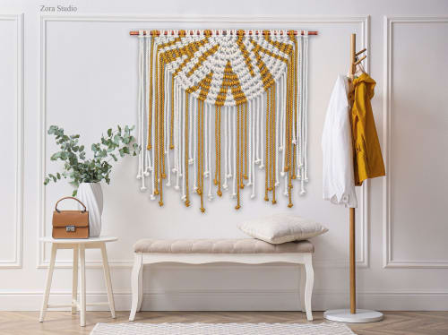 Shine - Modern Macrame Wall Decor | Macrame Wall Hanging in Wall Hangings by Zora Studio