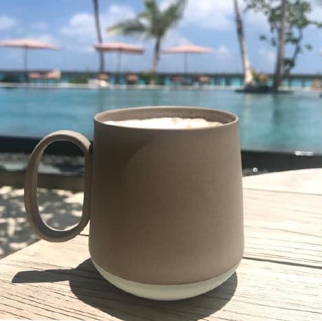 Handmade Porcelain Cups Exclusively for Joali Maldives | Cups by ESMA DEREBOY | JOALI Maldives in Maamigili Island