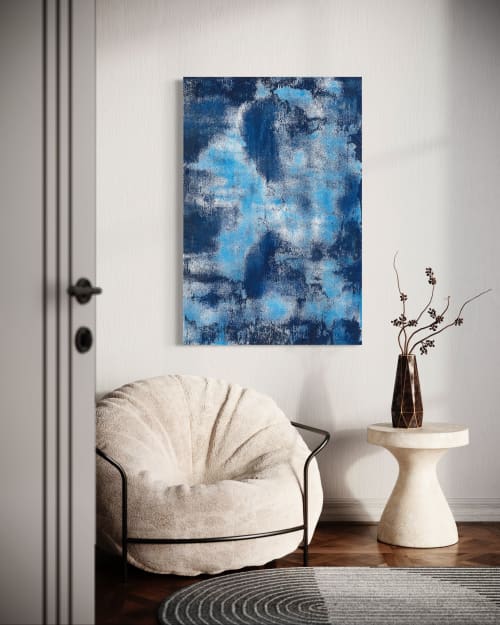 Denim Days, 14 Canvas Print | Prints by MELISSA RENEE fieryfordeepblue  Art & Design