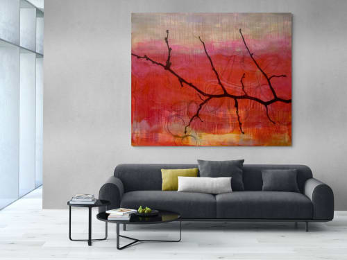 Branch, River, Spine | Mixed Media by Anna Jaap Studio