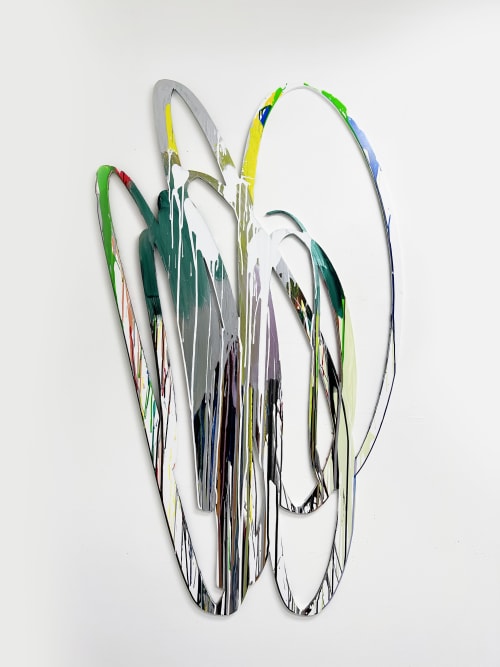 Drip Scribble (2), Acrylic on expanded pvc | Sculptures by Ryan Coleman