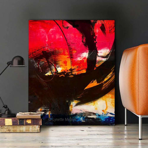 Hot Child in the City | Oil And Acrylic Painting in Paintings by Lynette Melnyk