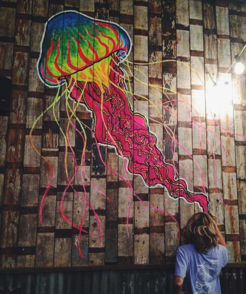 Jellyfish Mural