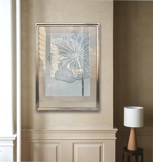 Lotus mosaic wall art | Art & Wall Decor by Julia Gorbunova