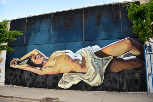 Mujer | Street Murals by Juan iesari