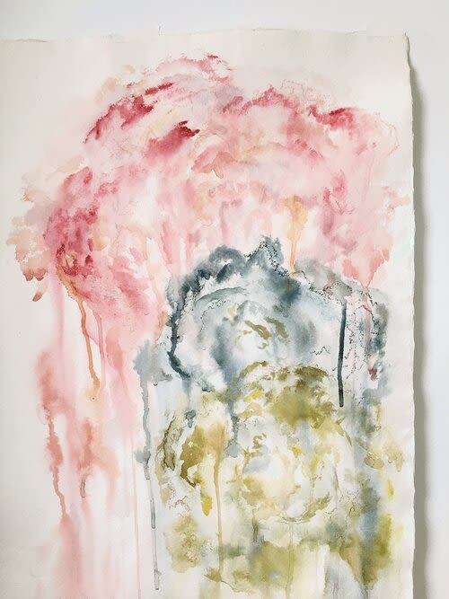 Maeve | Watercolor Painting in Paintings by Emily Tingey