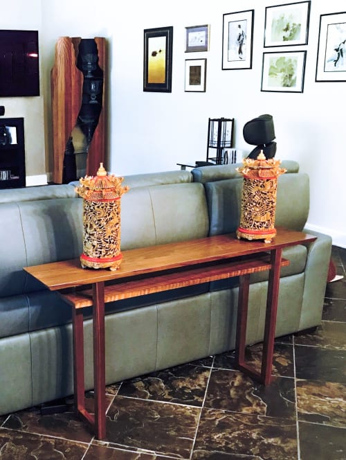 Custom Classic Sofa Table - Walnut | Tables by Mokuzai Furniture