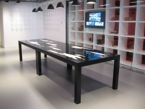 Conference Table in Negoro Nuri finish | Tables by The Alpha Workshops