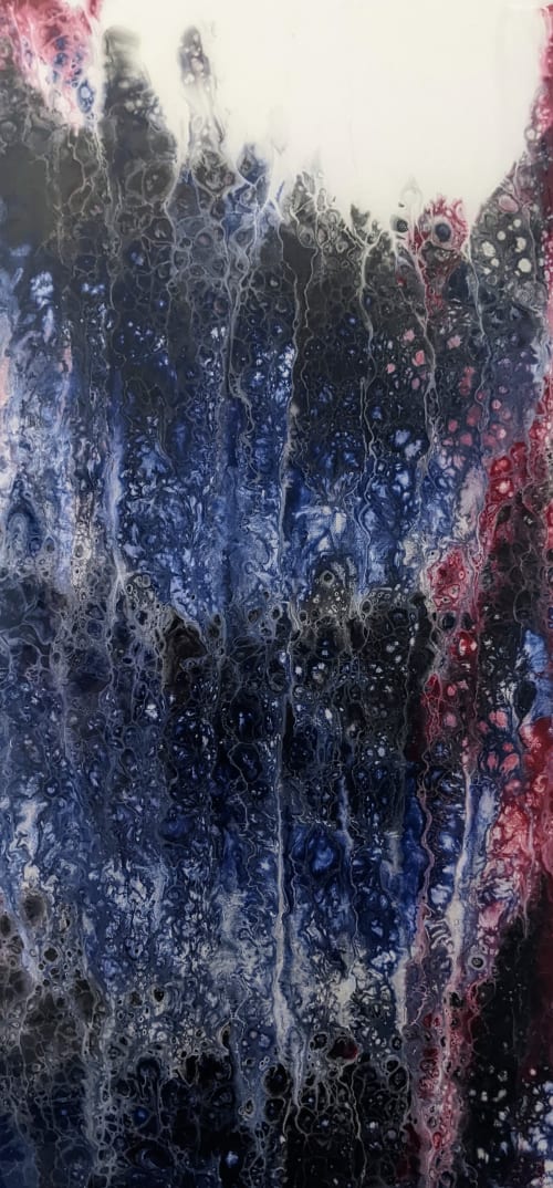 Sovereign Tears | Oil And Acrylic Painting in Paintings by Carrie Rodak Fine Art