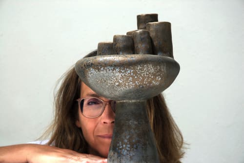 Hydra Vase - Bronze | Vases & Vessels by niho Ceramics