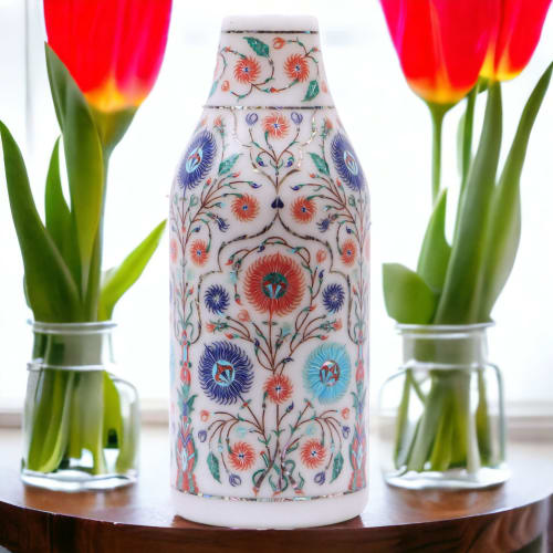 Marble vase for flowers, Handmade marble vase, marble vase | Vases & Vessels by Innovative Home Decors