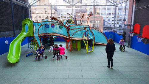 Community Play | Sculptures by May & Watkins Design | Central Synagogue in New York
