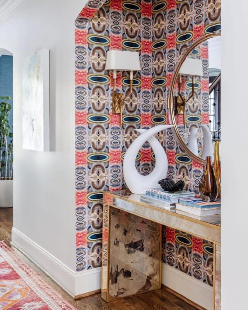 labyrinth wallpeper | Wallpaper in Wall Treatments by Amanda M Moody