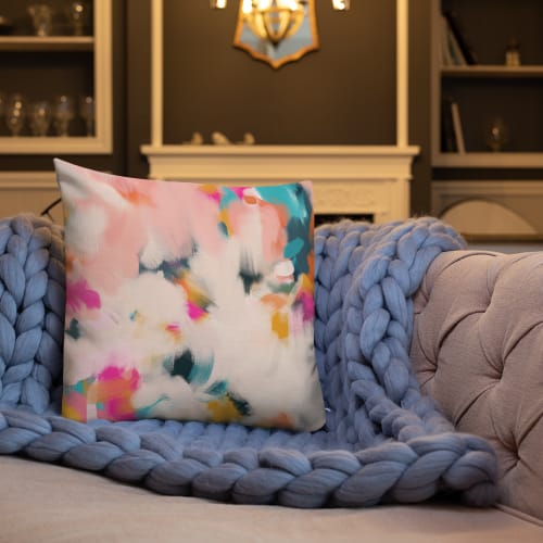 Khloris Cushion | Pillows by Urvashi Art Studio