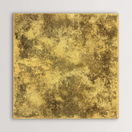 Antique Gold (SOLD) | Oil And Acrylic Painting in Paintings by Alessia Lu