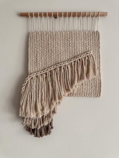 RISE | Handwoven Wall Tapestry | Wall Hangings by Just Knots By Me